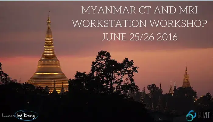 myanmar radiology conference asia ct mri