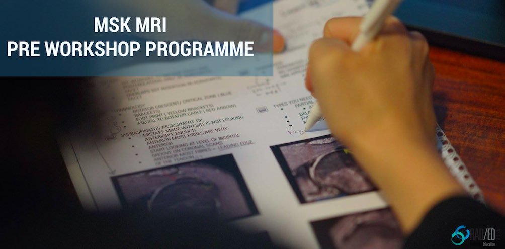 msk mri radiology conference