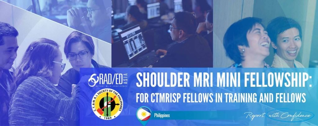 philippines radiology conference ctmrisp mri msk mri online shoulder