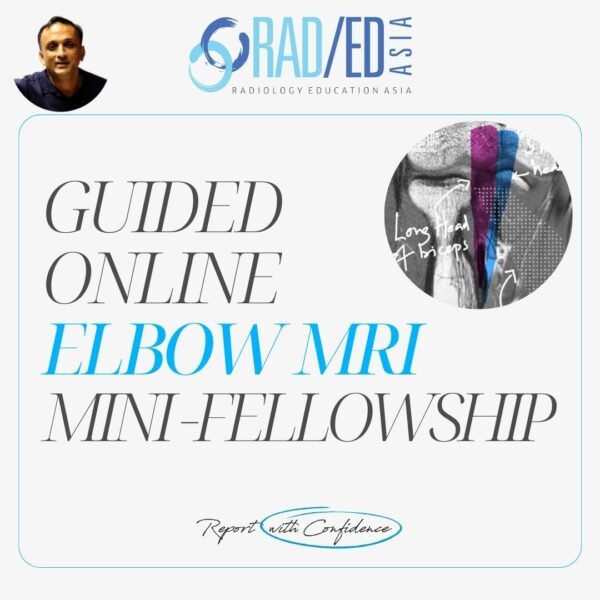 ONLINE GUIDED MSK MRI ELBOW MINI-FELLOWSHIP COURSE