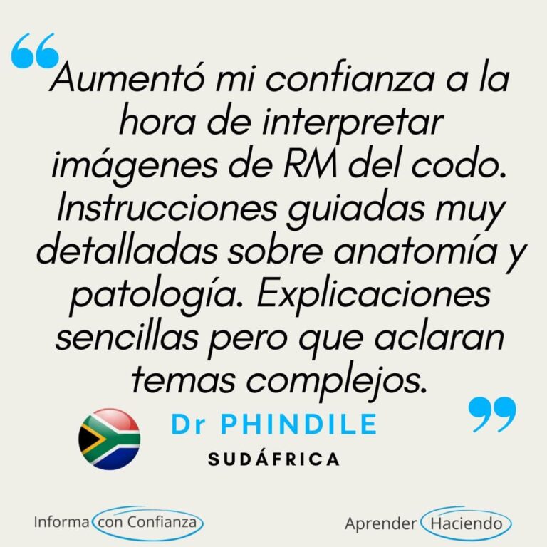 Testimonios de especialistas médicos (radiólogos, médicos especialistas en dolor y médicos especialistas en medicina deportiva) que destacan la relevancia clínica, el impacto diagnóstico y la estructura educativa de los programas de formación en resonancia magnética de RadEdAsia en el ámbito de las imágenes musculoesqueléticas y de la columna vertebral.