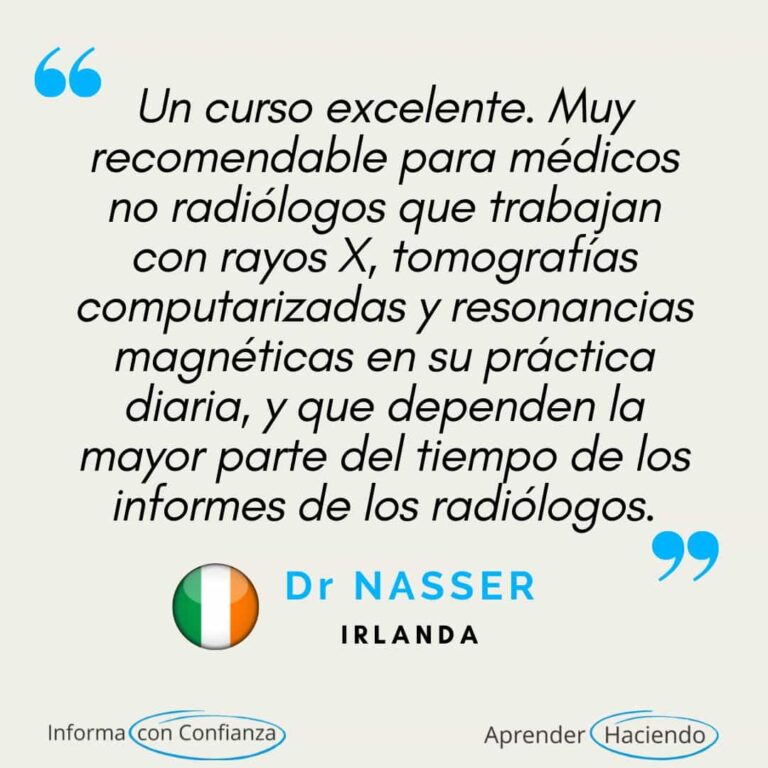 Testimonios de especialistas médicos (radiólogos, médicos especialistas en dolor y médicos especialistas en medicina deportiva) que destacan la relevancia clínica, el impacto diagnóstico y la estructura educativa de los programas de formación en resonancia magnética de RadEdAsia en el ámbito de las imágenes musculoesqueléticas y de la columna vertebral.