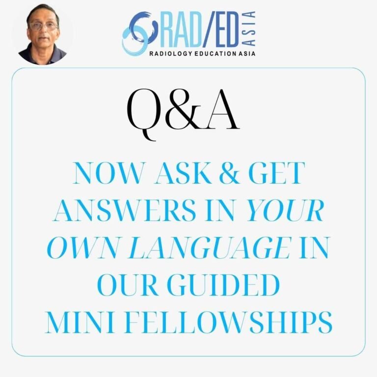 Now ask & get answers in your own language in our guided mini fellowships