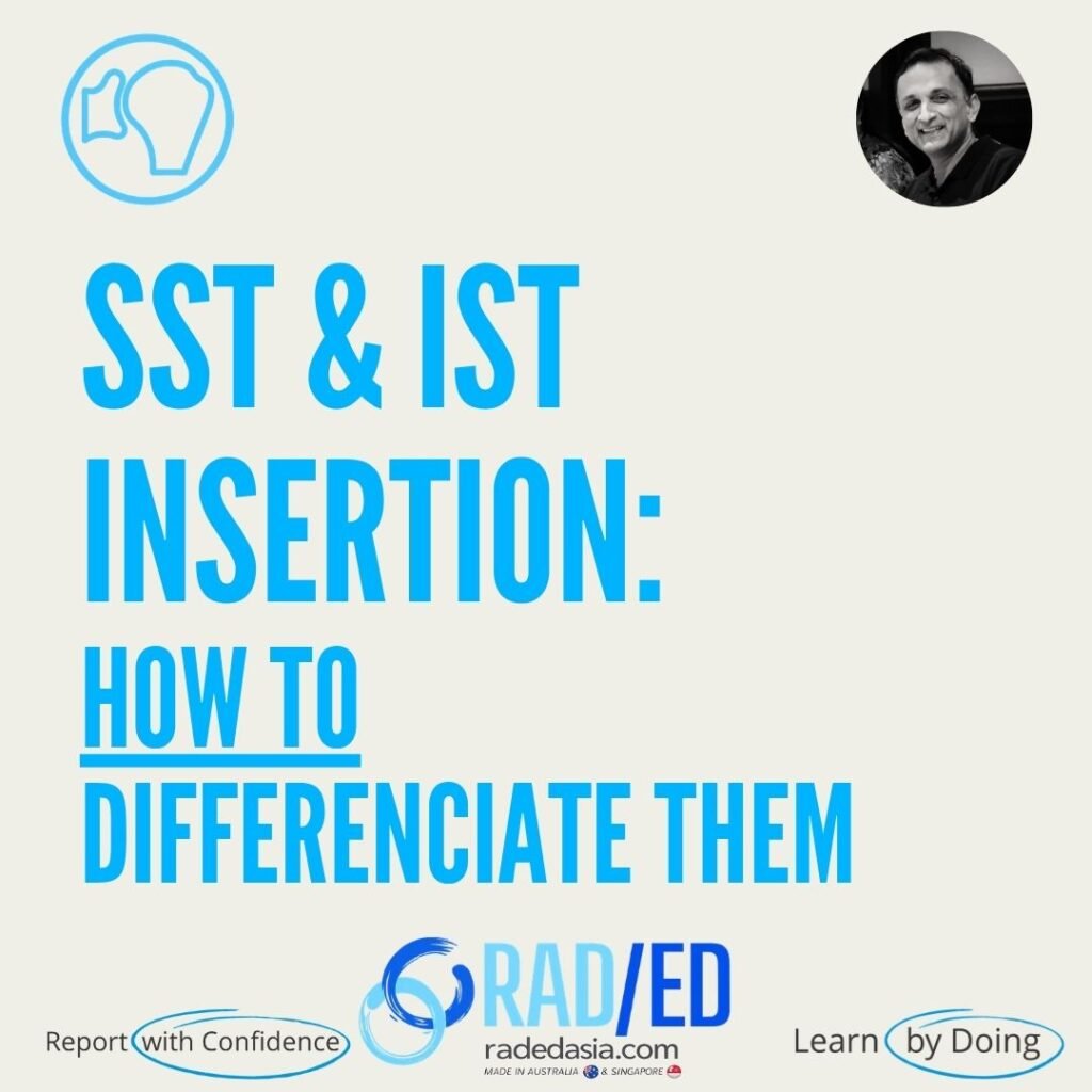 MRI Rotator Cuff supraspinatus and infraspinatus tendon insertion with guidance on SST vs IST differentiation