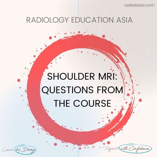 learn mri radiology shoulder q and a circle red radedasia