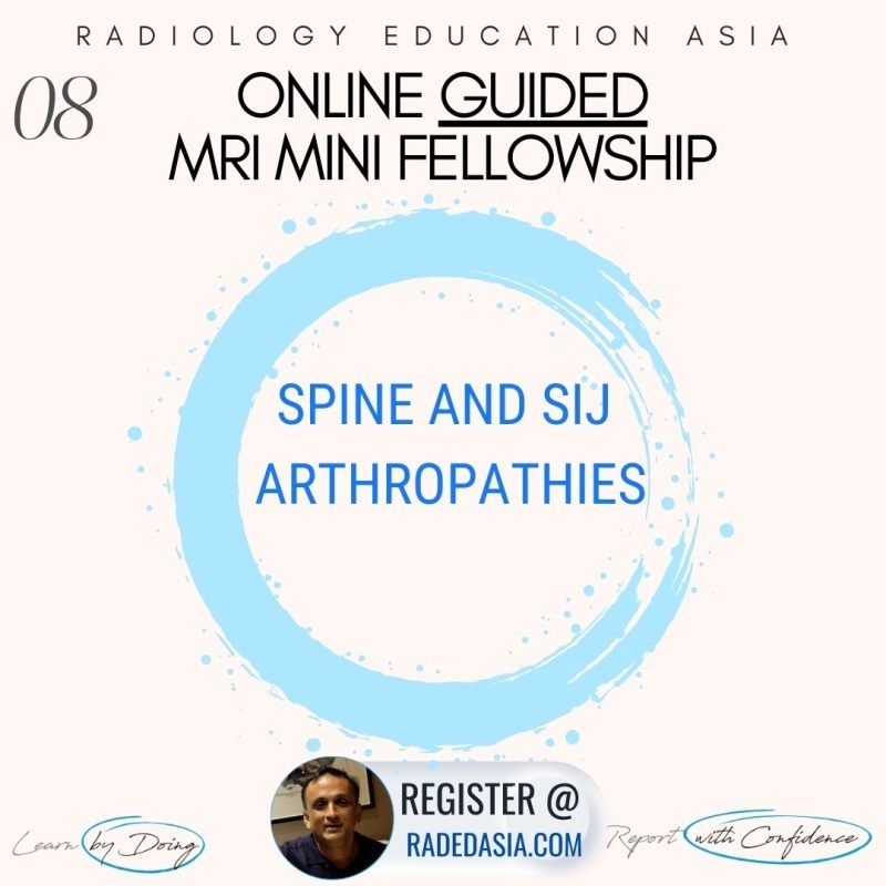 learn online mri msk spine ct radiology guided course radedasia