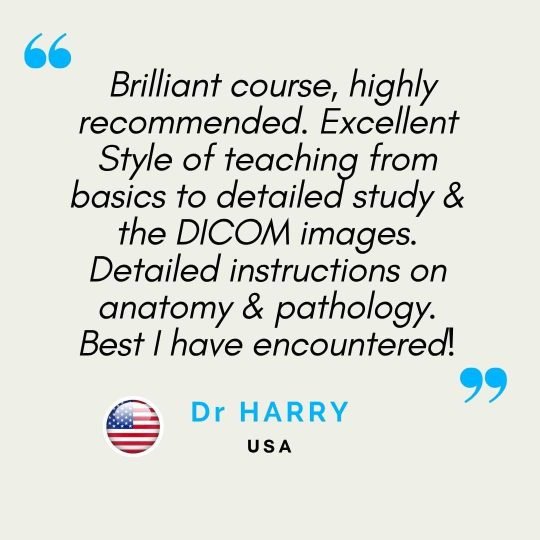 Medical specialist testimonials—radiologists, pain physicians, and sports medicine doctors—highlighting the clinical relevance, diagnostic impact, and educational structure of RadEdAsia’s MRI training programs across musculoskeletal and spine imaging.